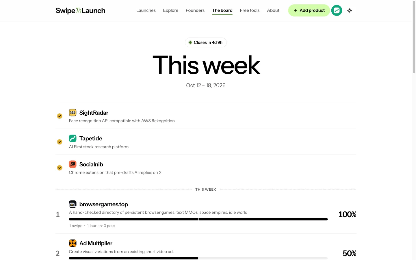 SwipeToLaunch screenshot 2