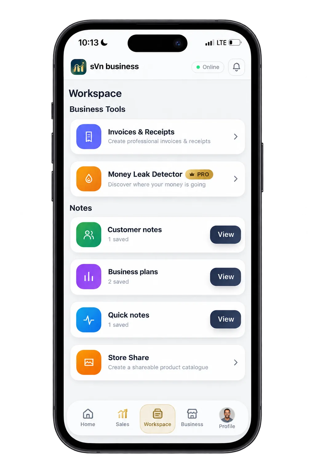 sVn Business screenshot 3