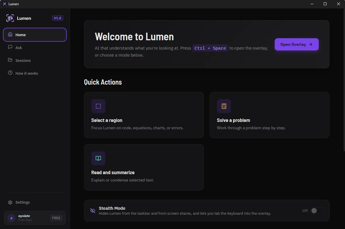 Lumen screenshot 3